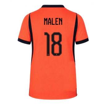 Billige Fotballdrakt Nederland Donyell Malen #18 Replika Hjemmedrakt VM 2026 Kortermet